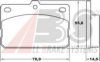 TOYOT 0449112063 Brake Pad Set, disc brake